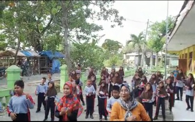 KEGIATAN OLAHRAGA SISWA SDN SOMOWINANGUN